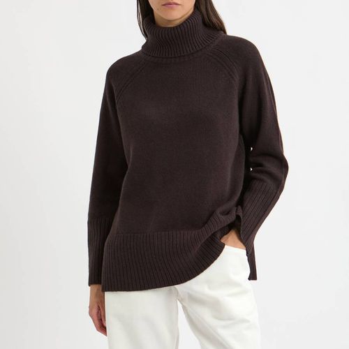 Brown Cashmere Roll Neck Tunic - NÂ°Â· Eleven - Modalova