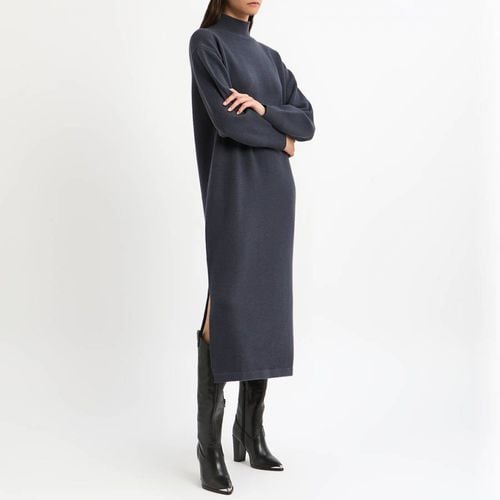 Slate Wool Knit Dress - NÂ°Â· Eleven - Modalova