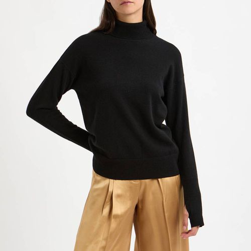 Black Cashmere Polo Neck Jumper - NÂ°Â· Eleven - Modalova