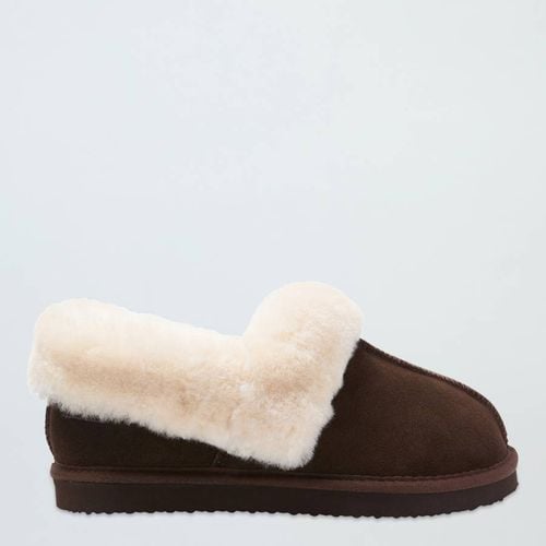 Brown Sheepskin Slippers - NÂ°Â· Eleven - Modalova