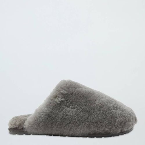 Grey Sheepskin Mule Slippers - NÂ°Â· Eleven - Modalova