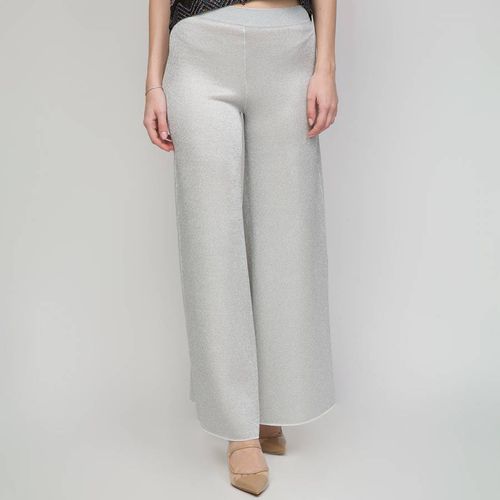 Silver Wide Leg Trousers - Missoni - Modalova