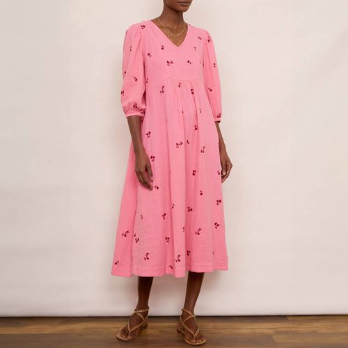 Pink Hana Embroidered Dress - Wyse - Modalova