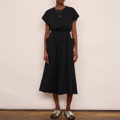 Black Carolina Cotton Jersey Dress - Wyse - Modalova