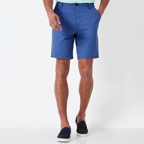 Blue Bermuda Cotton Shorts - Crew Clothing - Modalova