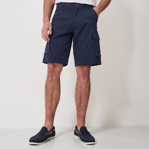 Navy Cargo Cotton Shorts - Crew Clothing - Modalova