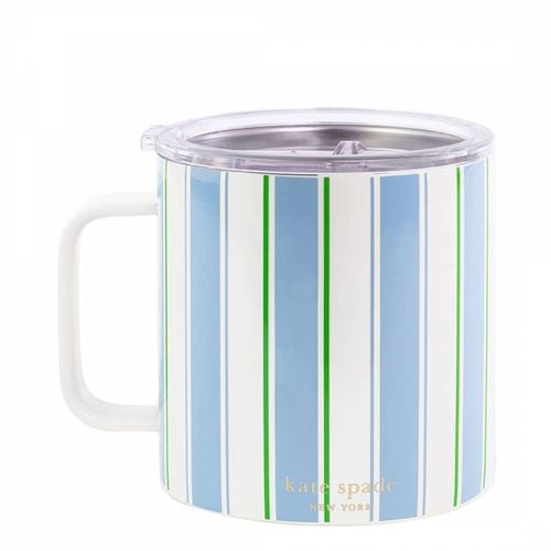 Stainless Steel Coffee Mug Daisy Stripe - Kate Spade - Modalova