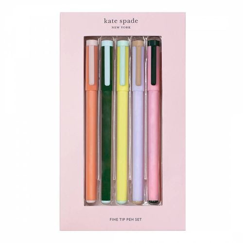 Fine Tip Pen Set Colorblock - Kate Spade - Modalova