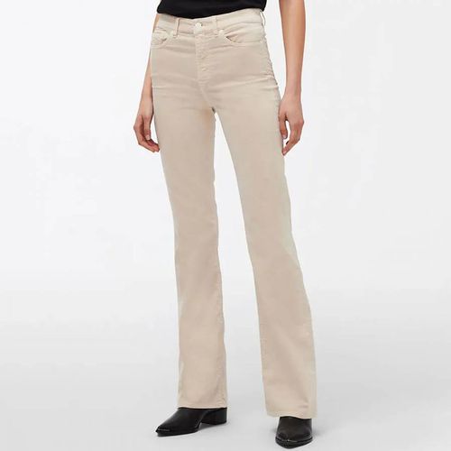 Cream Lisha Bootcut Stretch Jeans - 7 For All Mankind - Modalova