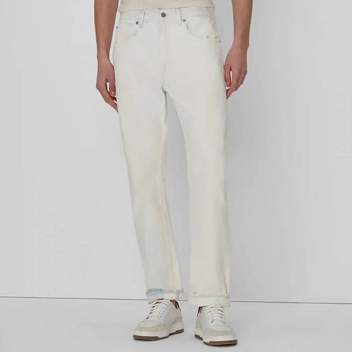 White Cooper Straight Jeans - 7 For All Mankind - Modalova