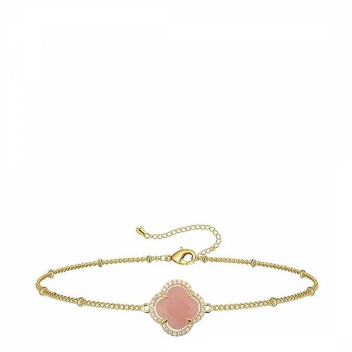 K Rose Quartz Embellished Bracelet - Liv Oliver - Modalova