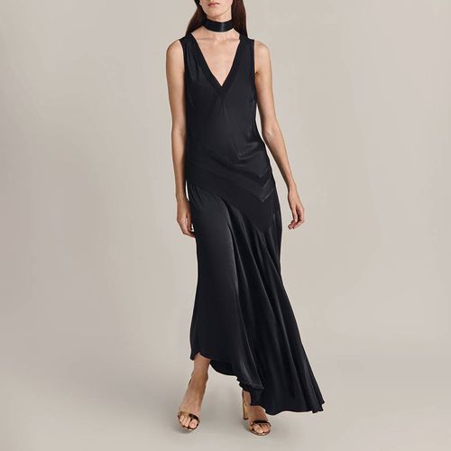 Black Addison Midi Dress - Ghost - Modalova