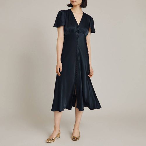 Navy Grace Midi Dress - Ghost - Modalova