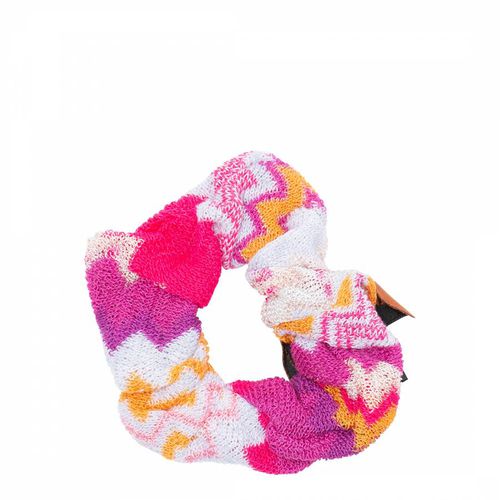 Pink Multi Knitted Scruchie - Missoni - Modalova