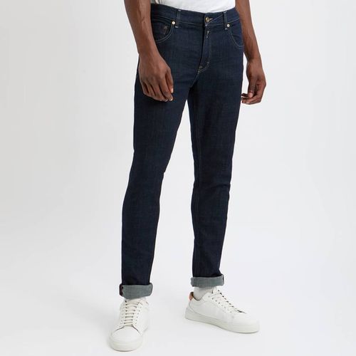 Dark Blue Mickym Slim Stretch Jeans - Replay - Modalova