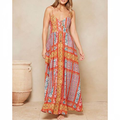 Patchwork Idra Teja Maxi Dress - Tigerlily - Modalova