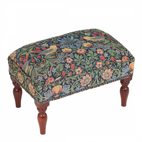 Strawberry Thief Classic Upholstered Stool - William Morris - Modalova