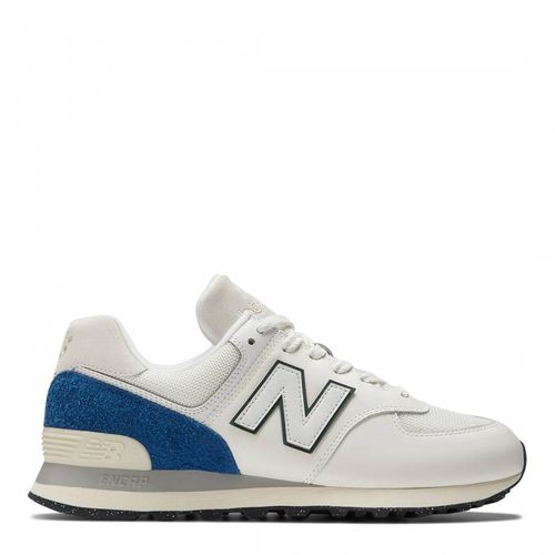 Men's White 574 Trainers - New Balance - Modalova