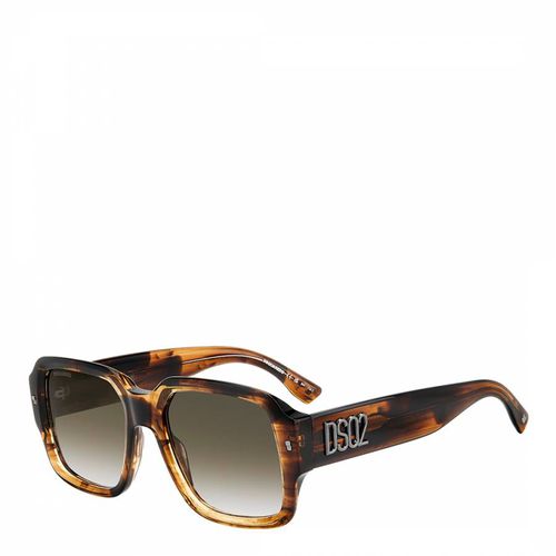 Horn Brown Square Sunglasses 54mm - DSquared2 - Modalova