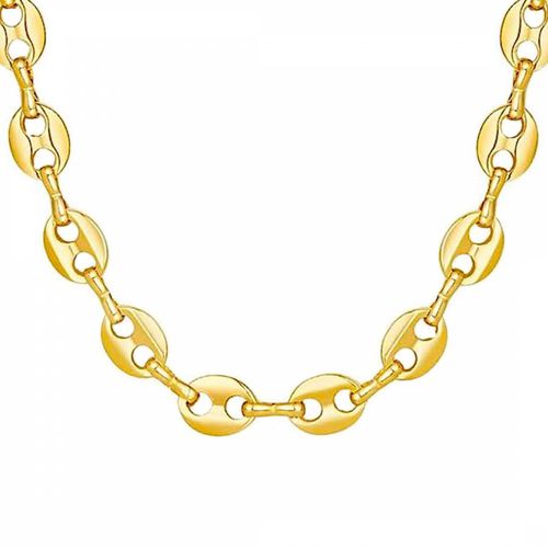 K Gold Italian Link Necklace - Liv Oliver - Modalova