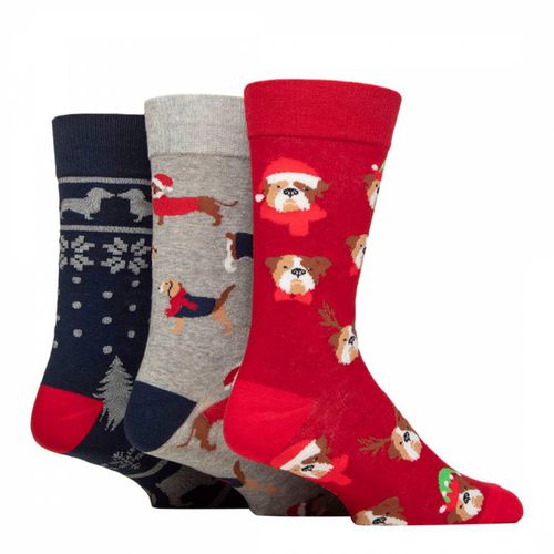 Pk Christmas Dog Socks Gift Box - Wild Feet - Modalova