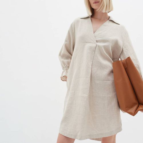 Beige Linen Dress - Inwear - Modalova