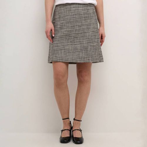 Black White Cotton Skirt - Inwear - Modalova