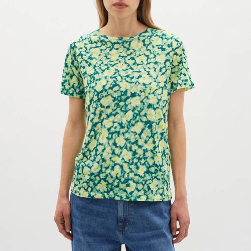Green Printed Cotton Blend T-Shirt - Inwear - Modalova