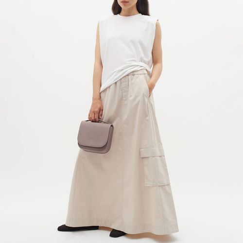 Beige Elina Cotton Maxi Skirt - Inwear - Modalova