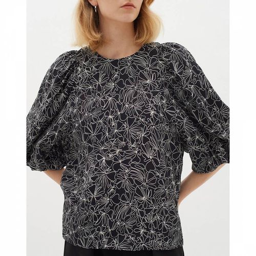 Black White Harper Blouse - Inwear - Modalova