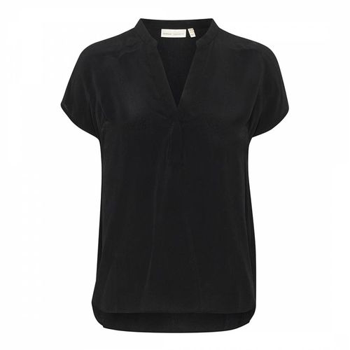 Black Jillian V-Neck Top - Inwear - Modalova