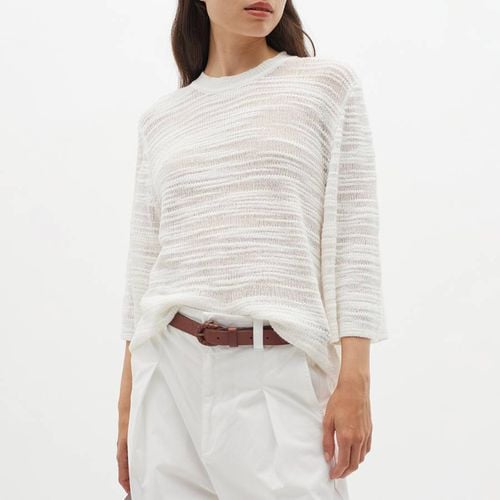 White Lune Pullover Linen Blend Top - Inwear - Modalova