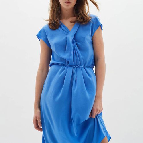 Blue Jito Tie Mini Dress - Inwear - Modalova