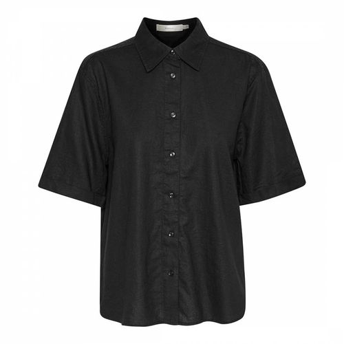 Black Ellie Linen Blend Shirt - Inwear - Modalova