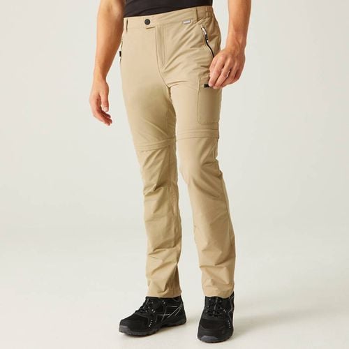 Beige Highton Zip Off Trousers - Regatta - Modalova