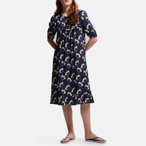 Navy Orla Kiely Smock Dress - Regatta - Modalova