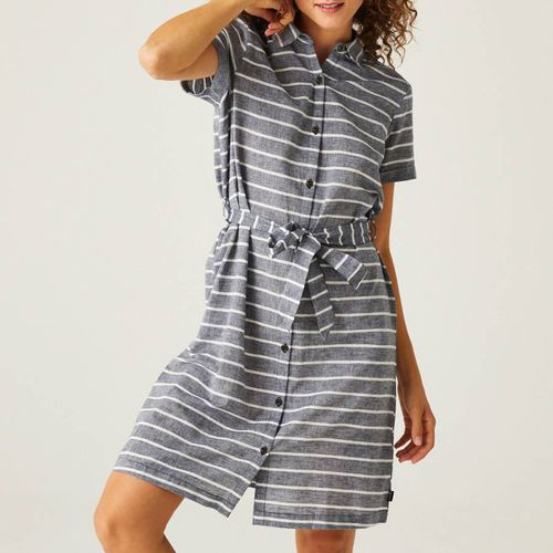 Grey Rema Cotton Shirt Dress - Regatta - Modalova