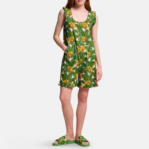 Green Orla Kiely Cotton Playsuit - Regatta - Modalova