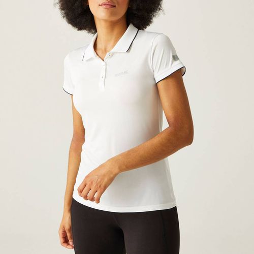 White Remex Active Polo Shirt - Regatta - Modalova