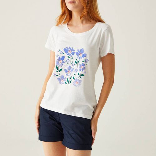 White Filandra Cotton T-Shirt - Regatta - Modalova