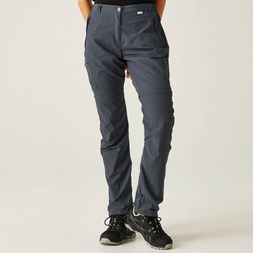 Navy Chaska Zip Off Trousers - Regatta - Modalova