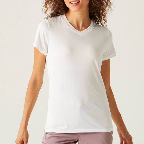 White Fingal V Neck T-Shirt - Regatta - Modalova