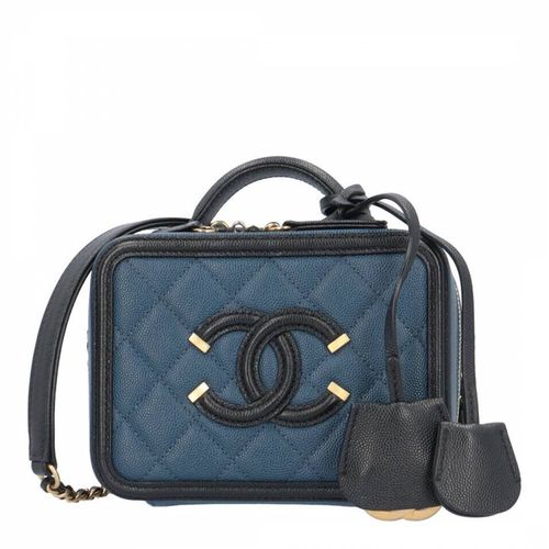 Leather Chanel Logo Cc Shoulder Bag - AB - Vintage Chanel - Modalova