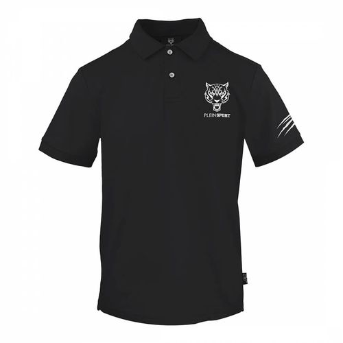 Black Logo Polo Shirt - Philipp Plein - Modalova