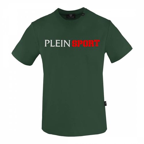 Green Cotton Logo T-Shirt - Philipp Plein - Modalova