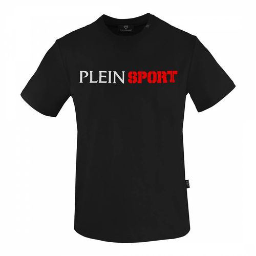 Black Cotton Logo T-Shirt - Philipp Plein - Modalova