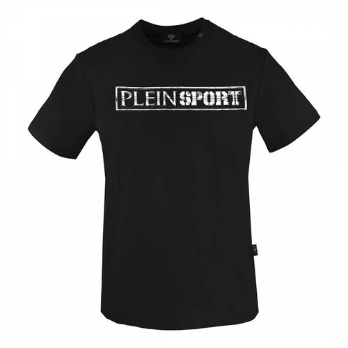 Black Cotton Logo T-Shirt - Philipp Plein - Modalova