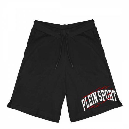 Black Logo Bermuda Shorts - Philipp Plein - Modalova