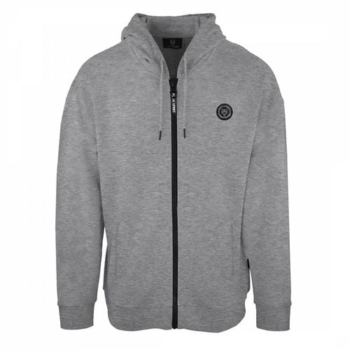 Grey Logo Full Zip Sweatshirt - Philipp Plein - Modalova