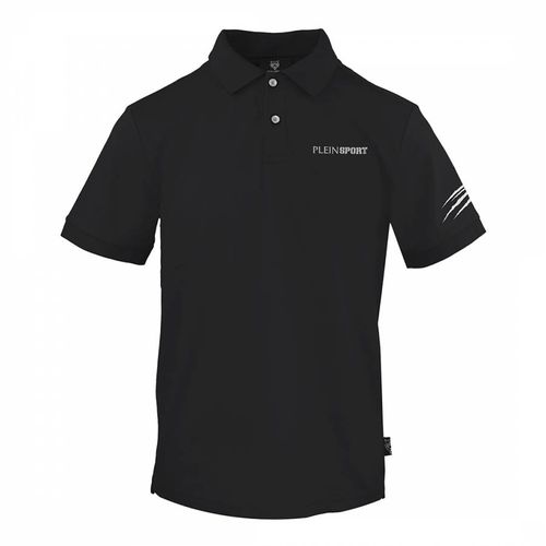 Black Logo Polo Shirt - Philipp Plein - Modalova